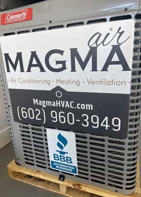 MAGMA Air cobranding with Colemann units